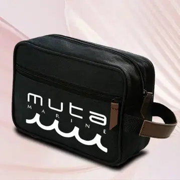 muta 그래픽 오거나이저 트래블 백 파우치 블랙 1