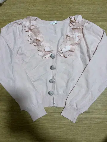 TO BE CHIC 가디건 꽃무늬 핑크