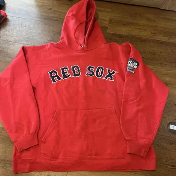 RED SOX 후드 부착 후드티 2004년 월드 시리즈 챔피온