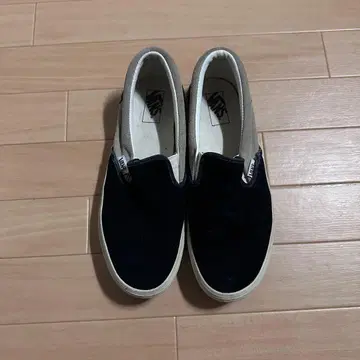 VANS 반스 스웨이드 슬립온 블랙 27.5cm