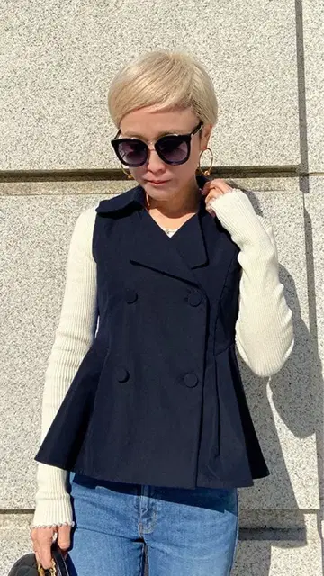 JENNE 페플럼 프렌치 베스트