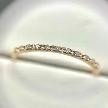 K10 nojess 하프 이터니티 다이아몬드 0.06 반지