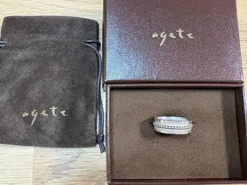 agete 아가트 실버 반지 15호 사이즈