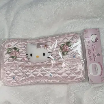 산리오 레트로 헬로키티 티슈 케이스 커버