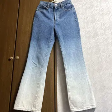 마우지 MOUSSY 여성용 데님 팬츠 플레어 사이즈 1