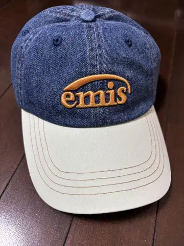 EMIS 에미스 워시드 데님 캡