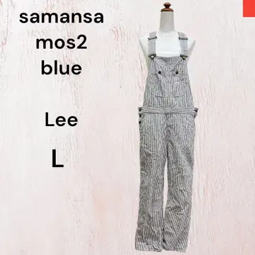 Lee 사만사 모스모스 콜라보 히코리 살로펫 L 사이즈 오버롤