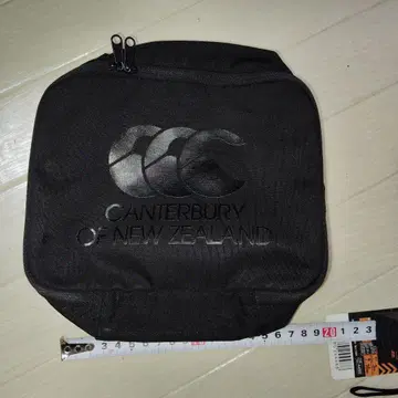 CANTERBURY 캔터베리 블랙 트래블 파우치