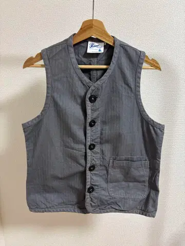 [무료배송] Yarmo  영국제 UA 별주 헤링본 베스트 사이즈 M