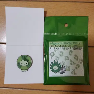 오사카 만박 조류 x 헬로키티 바람개비 규조 핀 배지 일본관 조류 키티