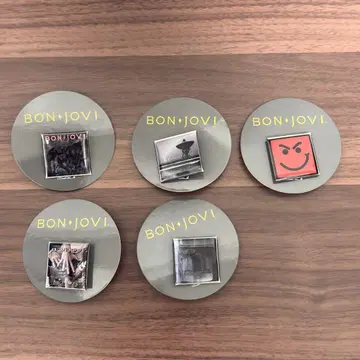 BON JOVI 본조비 핀즈 캡슐 핀 배지
