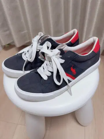 [ 24.3cm ] 폴로 랄프 로렌 스니커즈 네이비