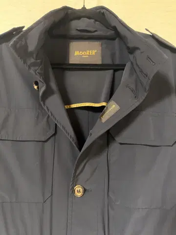 MooRER 무레르 M-65 나일론 블루종 50 블랙 새상품급