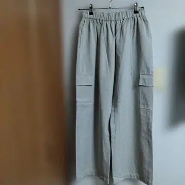 gigot 새상품 그레이 카고 팬츠 허리밴딩