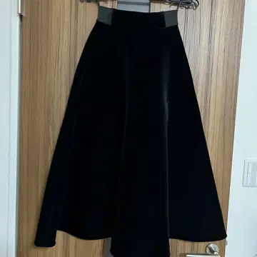 Axisme 블랙 플레어 스커트