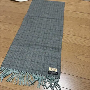MITSUMINE 미츠미네 (이탈리아제) 체크 무늬 머플러