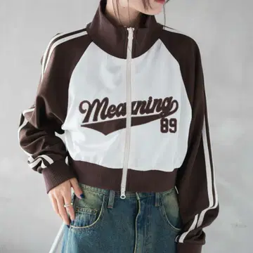 WEGO/스타디움 로고 트랙 자켓