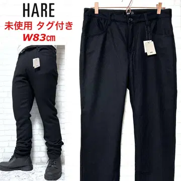 [ 미사용 택 포함 ] HARE 울 팬츠 안감 부착 플라노 슬림 팬츠