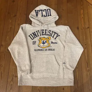 UCLA 후드 부착 후드티 L 사이즈 그레이