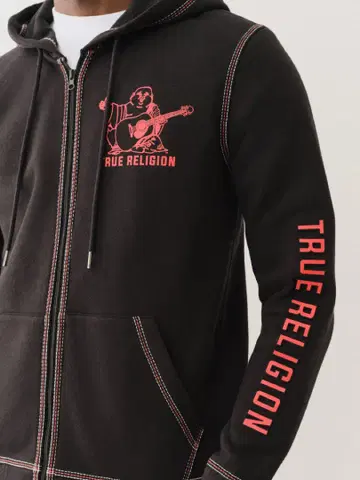 무료배송 새상품 TRUE RELIGION 엠보싱 트리플 스티치 XL