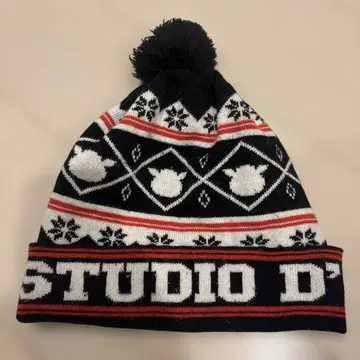 STUDIO D'ARTISAN 니트 모자 폼폼 포함