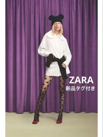 콜라보 ZARA 포플린 셔츠 패드 들어간 넥 해리 램버트 디즈니