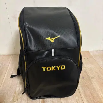 Mizuno TOKYO 백팩 블랙/노랑