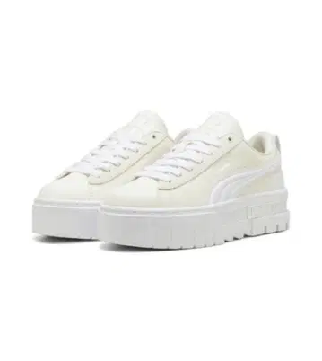 PUMA 푸마 우먼 메이즈 WV 스니커즈 통굽 화이트