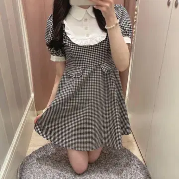evelyn 프릴 비쥬 op 원피스