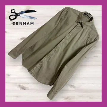 [ DENHAM ] 새상품급 덴함 옥스퍼드 셔츠 베이지 카키 올리브