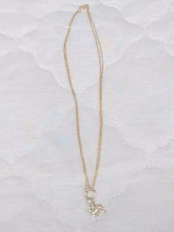 [1점 한정] 디즈니 곰돌이 푸 골드 목걸이