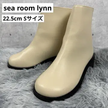 시루무린 숏부츠 S 사이즈 아이보리 ID079
