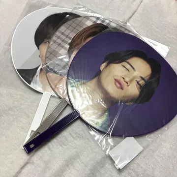 키쿠치 후마 부채 3개 세트