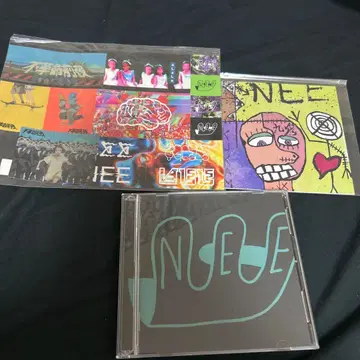 NEE 1st Full Album 초회 한정판 혜택 엽서 스티커