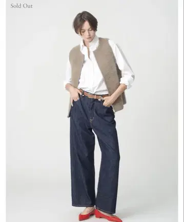 RH 빈티지 오가닉 코튼 빅 데님 팬츠 미사용 새상품