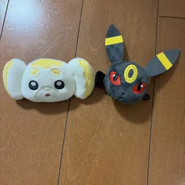 포켓몬스터 페이스 봉제 인형 클립 2종