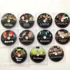 북미판 지브리 DVD 11점 세트