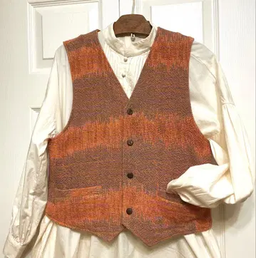 염색과 직조 여성용 베스트