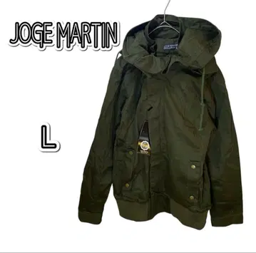 택 포함 새상품 JOGE MARTIN 조지 마틴 블루종 올리브 L