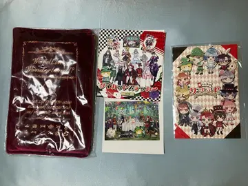 컬러풀 피치 떨어진 곳은 원더랜드 북 파우치 스티커 엽서