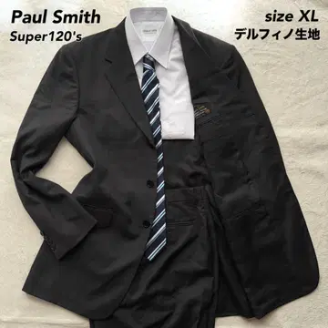 컨디션 최상 폴스미스 수트 셋업 델피노 XL 블랙