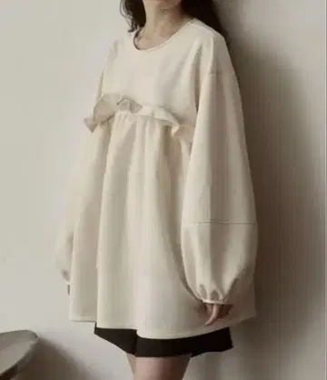 종이상자 튤 튜닉 moy tytto 내추럴