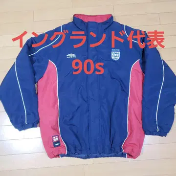90s 엄브로 잉글랜드 대표 블루종 레어 XL
