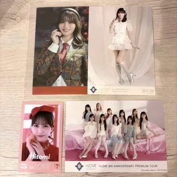 이코라부 타카마츠 히토미 미니 사진 브로마이드 세트