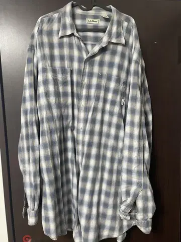 L.L.Bean 긴팔 플란넬 셔츠