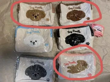 모코후와 토이푸들 파우치 A, B, F (시크릿)