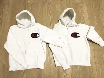 챔피언 후디 트레이닝복 화이트