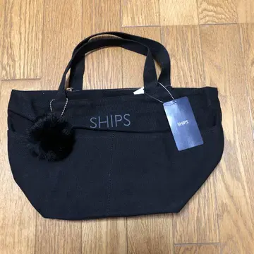 새상품 SHIPS 쉽스 참 포함 토트백