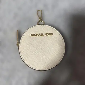 MICHAEL KORS 아이보리 코인 케이스