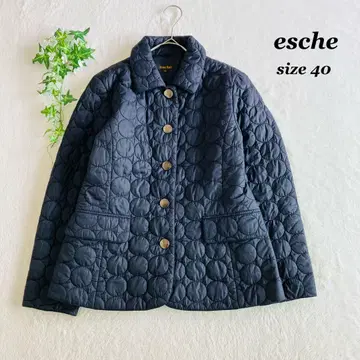 esche 에쉬 (40) 퀼팅 자켓 네이비 가을/겨울 경량